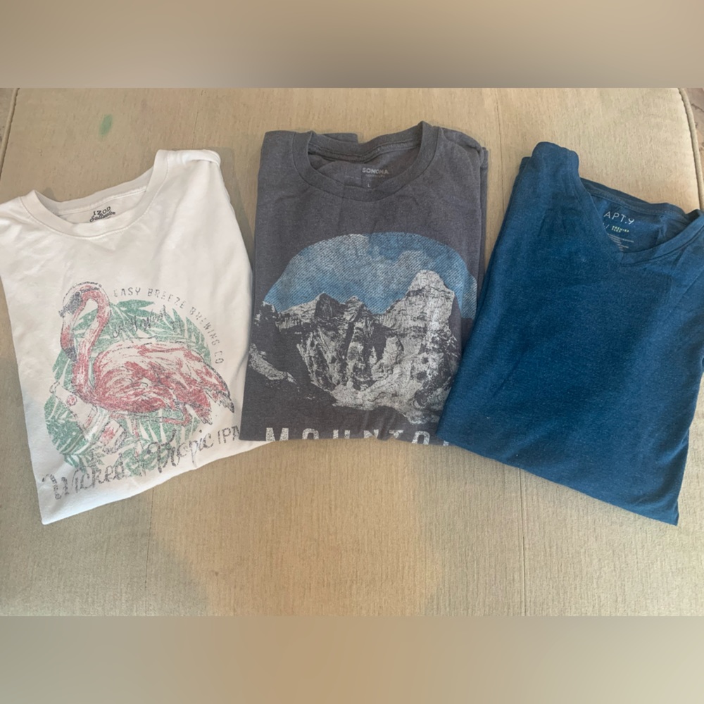Bundle of 3 Men’s Tees